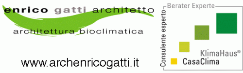 casaclima, bioarchitettura, energia STUDIO ARCHITETTURA BIOCLIMATICA ARCH. ENRICO GATTI