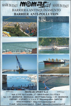 barriera galleggiante - protezione stabilimento balneare MOMAR SPORT